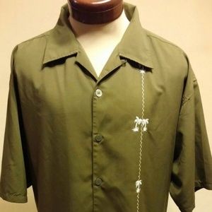 Designs For Him Green Aloha Hawaiian Shirt